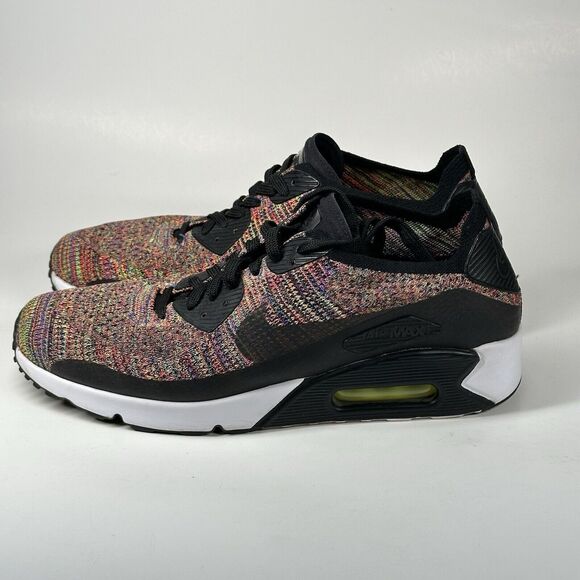 NIKE AIR MAX 90 ULTRA 2.0 FLYKNIT "MULTI COLOR" Mens Size 11 [875943-002] - Picture 6 of 14
